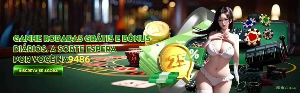 App 999slots para Android e iOS - download grátis